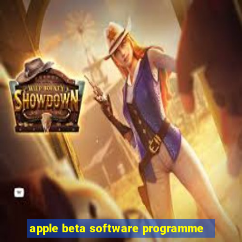 apple beta software programme